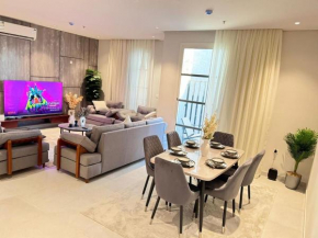 Two Bedroom Apartment, Lounge and Outdoor Session